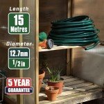 15m PVC Reinforced Hose with Fittings & Spray Gun