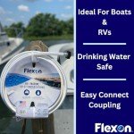 Flexon 25-Foot 1/2-Inch Boat and Camper Hose