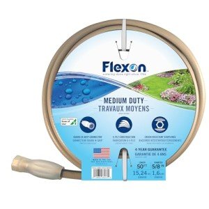 Flexon 5/8" x 50' Medium Duty Garden Hose