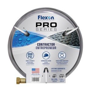 Flexon 5/8" x 60' Contractor Grade Garden Hose