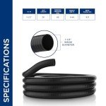 Alpine 25' Ultra-Flex PVC Hose for S-4 Fittings