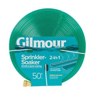 Gilmour 2-in-1 Heavy Duty 50 ft Soaker Hose