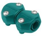 Gilmour 1/2 Inch Teal Polymer Hose Mender
