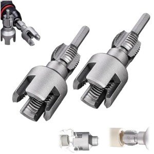 2-Pack Electric Pipe Threading Tool Set