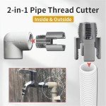 2-Pack Electric Pipe Threading Tool Set