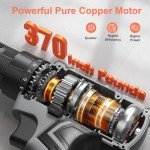 20V Cordless Drill Set with 42 Bits