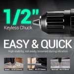DCA 20V Cordless Hammer Drill Set with Bits