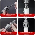 2-Pack Electric Pipe Threading Tool Set