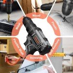 20V Cordless Drill Set with 42 Bits