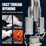 2-Pack Electric Pipe Threading Tool Set