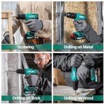 DCA 20V Cordless Hammer Drill Set with Bits