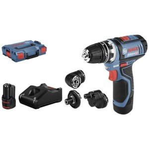 Bosch GSR 12V-15 FlexiClick Cordless Drill Set