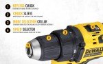 DeWalt 18V Impact Drill DCD805N-XJ