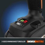 WORX WX261 20V Brushless Impact Driver with 2 Batteries