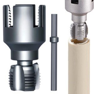Electric Pipe Thread Cutter Kit for Home Repairs