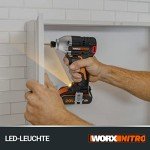 WORX WX261 20V Brushless Impact Driver with 2 Batteries