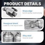 Electric Pipe Thread Cutting Tool Kit for Home Use