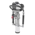 Bepritm Pile Driver, 38CC 4 Stroke T-Post Gas Powered Petrol Pile Driver Garden Fencing Farm Pile Hammer Heavy Duty Single Cylinder Fence Push Pile Driving Machine (4-stroke 37.7cc)