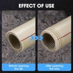 Pipe Thread Cutting Tool, 2025 New Electric Drill Compatible Pipe Threader Kit, Upgrade Integrated Internal External Pipe Threading Tool 1/2" 3/4" (1/2"+3/4") (1/2"+3/4")