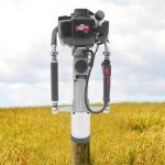 Bepritm Pile Driver, 38CC 4 Stroke T-Post Gas Powered Petrol Pile Driver Garden Fencing Farm Pile Hammer Heavy Duty Single Cylinder Fence Push Pile Driving Machine (4-stroke 37.7cc)