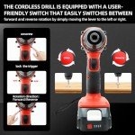 Cordless Drill Set for Makita 18V Battery