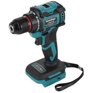 354 In-lbs Cordless Drill Driver for Makita 18V Battery, 3/8" Keyless Chuck, 21+1 Torque Settings, 1980 RPM, LED Light
