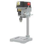 SHZICMY 340W Mini Drill Press, 3-Speed Benchtop Drill Press, Electric Bench Wood Drilling Machine for DIY Creation, Small and Precise Work Like Jewelry Making Woodworking