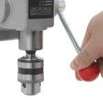 SHZICMY 340W Mini Drill Press, 3-Speed Benchtop Drill Press, Electric Bench Wood Drilling Machine for DIY Creation, Small and Precise Work Like Jewelry Making Woodworking