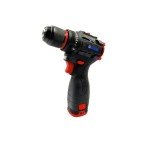Cordless hand drill, 16.8V brushless motor, 3/8 inch keyless chuck, built-in LED light, 20+1 torque adjustment, dual batteries for long-lasting operation