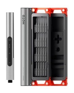 HOTO SNAPBLOQ™ D-A03 Electric Mini Drill Pen with 20 Bits, Brushless Motor, 3-Speed USB-C Rechargeable Electric Hand Drill, Power Tool for PCB, Jewelry Making, Wood, Plastic, DIY, 3D Printer