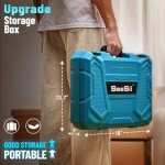 Seesii Tool Kit with Drill, 230PCS Tool Set with 21V Cordless Power Drill, The Great Helper for Home Repair and Installation, Bicycle Repair, Woodworking and Gardening Work
