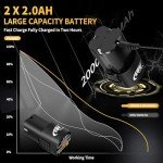 JEXUGK Cordless Drill Tool Set, 18V Brushless Compact Power Drill Kit with 2 Battery, 120 PCS Household Tool Kit with Driver Taladro, Men Electric Taladros Inalámbricos for Daily Home Repair