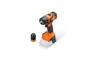Fein ASB 18 Q AS 2-Speed Cordless Impact Drill, with Storage Case, Compact Design, with Full Metal Gear, 71040761000