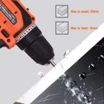 HARDEN 20V Cordless Drill – 2 Li-ion Batteries, 35Nm Torque, 21+1 Clutch Settings, 0-1350rpm, Fast Charging, Ideal for Wood & Steel – Includes Charger, Screwdriver Bit, and Nylon Carrying Bag