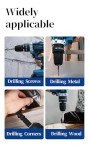 Cordless Drill Power High-Performance Large-Capacity Lithium Battery x 1，25+3 Adjustable Torque Electric Drill BLUE