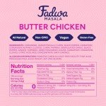 Fadwa Masala Butter Chicken Spice Mix - 4.5 oz Jar, Salt & Sugar Free, Non-Spicy Authentic Desi Spices for Pakistani & Indian Cooking, Curry, Garam Masala - No Artificial Ingredients - Gluten Free