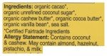 HU KITCHEN Cashew Butter + Pure Vanilla Bean Dark Chocolate Bites, 2.75 OZ