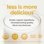 MALK Almond Milk Unsweetened Vanilla (32oz, Pack of 6) - Shelf Stable Organic Almond Milk Vanilla, Non GMO, Whole 30, Dairy Free, Vegan, Plant Based, No Gums or Fillers - Lattes Cereal Coffee Creamer