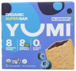 Yumi Organic Kids Blueberry Superfood Bar 5 Count, 1.2 OZ