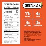 The Only Bean Crunchy Roasted Edamame Snacks (Buffalo) – High Protein (11g), Low Carb Keto Vegan Office Snack, Gluten Free Healthy Snacks for Adults and Kids, 0.9oz (Pack of 10)