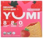 Yumi Organic Kids Strawberry Superfood Bar 5 Count, 1.2 OZ