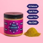 Fadwa Masala Biryani Spice Mix - 4.5 oz Jar, Salt & Sugar Free, Non-Spicy Authentic Desi Spices for Pakistani & Indian Cooking, Curry, Garam Masala - No Artificial Ingredients - Gluten Free