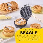 DASH Peanuts Mini Waffle Maker