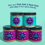 Fadwa Masala Biryani Spice Mix - 4.5 oz Jar, Salt & Sugar Free, Non-Spicy Authentic Desi Spices for Pakistani & Indian Cooking, Curry, Garam Masala - No Artificial Ingredients - Gluten Free