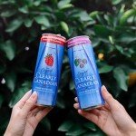 Sparkling Water Beverage Wild Cherry & Mountain Blackberry, Made with Water from Natural Canadian Springs (12 cans x 12 FL OZ)