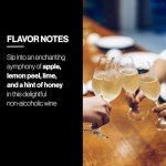 Oddbird GSM Non Alcoholic Red Wine & Blanc de Blancs Sparkling Non Alcoholic Dry White Wine, Gluten Free, Zero Proof with Dealcoholized Grapes, Two 25.4 fl oz Bottles