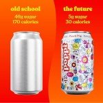 Poppi Sparkling Prebiotic Soda Beverage with Apple Cider Vinegar, Seltzer Water and Fruit Juice, New Obsessions Variety Pack, 12 Fl Oz, Pack of 12, Packaging May Vary