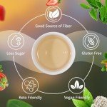 Yerba Mate teas Strawberry Matcha Flavor Instant Tea Powder - 3-in-1 Super Drink, Low Sugar, Supports Mental Clarity, Containing Prebiotics and Probiotics, Replenish Energy - 12.69 oz (30 Servings)