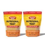 Bragg Premium Nutritional Yeast Seasoning - Vegan, Gluten Free – Good Source of Protein & Vitamins – Nutritious Savory Parmesan Cheese Substitute (12 Ounce (Pack of 2), Original)