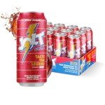 Redcon1 JOLT Cola Energy Drink – 200mg Caffeine, Zero Sugar, 16oz Can – Classic 80s Flavor, Nootropics, B-Vitamins, Metabolism Boost – Performance Energy Beverage (12 Pack)